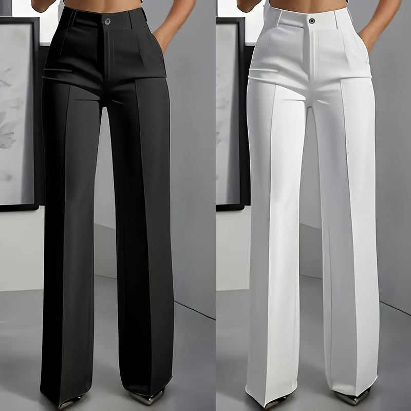 Pantalones de mujer con cintura alta