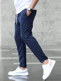 Pantalones elásticos premium de lujo