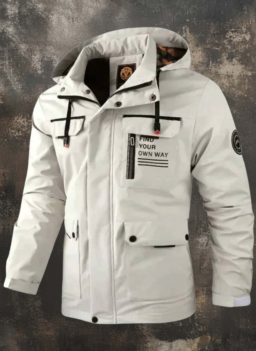 Chaqueta impermeable para exteriores