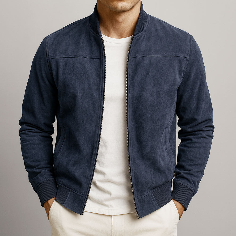 Valen | Chaqueta clásica de ante