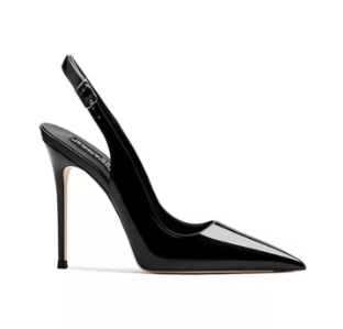 VIXEN | Tacones de aguja charol con tobillera ajustable