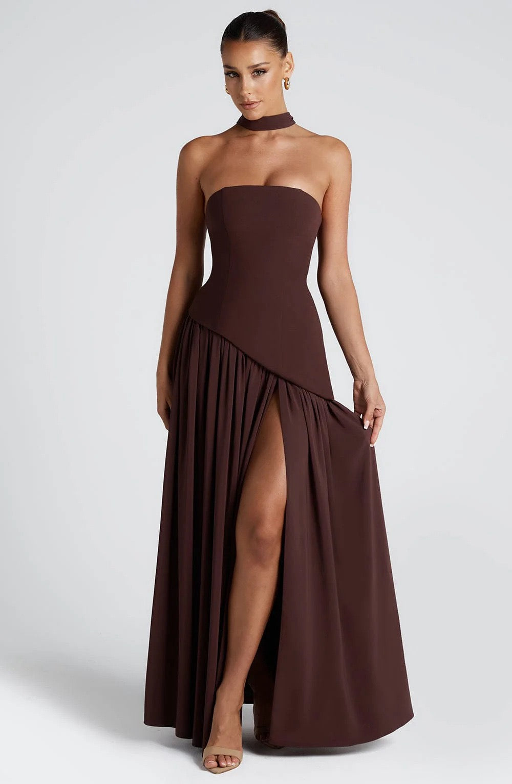 Beatriz |Vestido largo con corte sofisticado