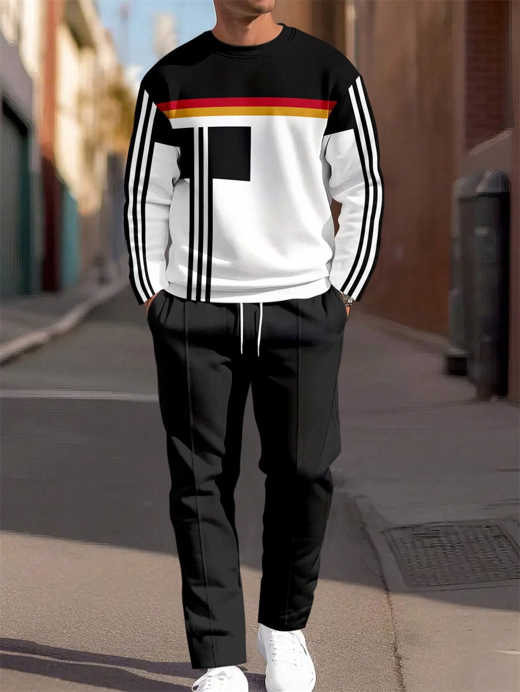 Elegante conjunto deportivo