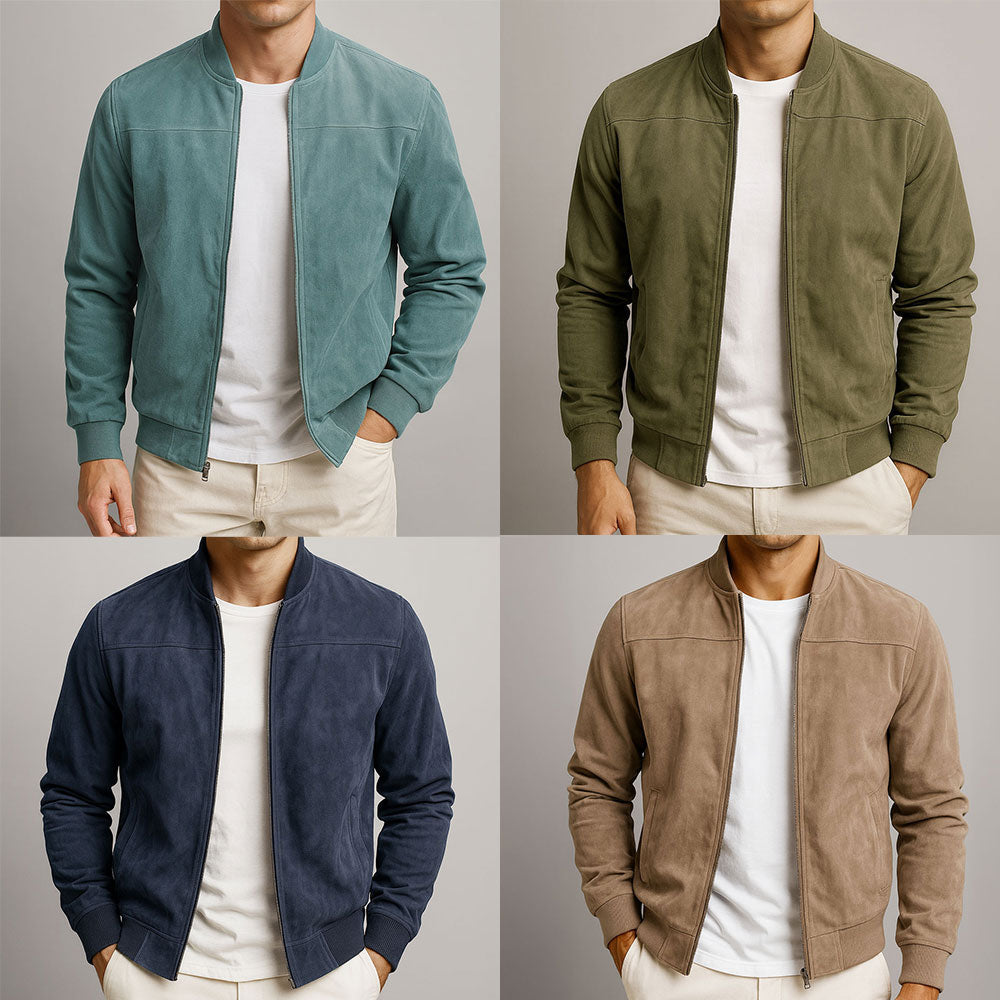 Valen | Chaqueta clásica de ante