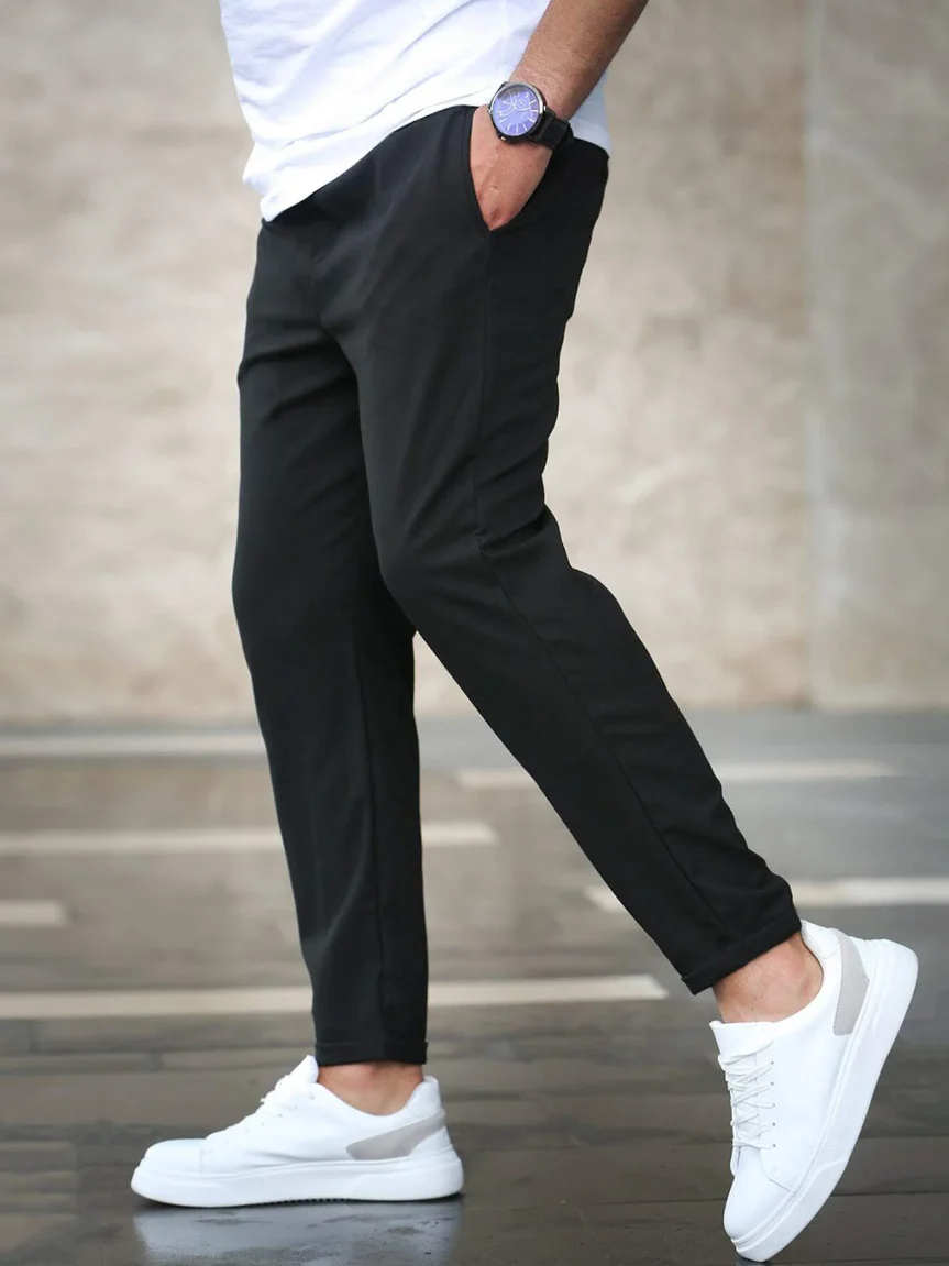 Pantalones elásticos premium de lujo