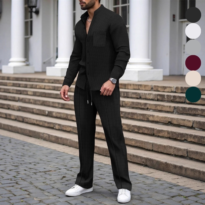 Conjunto para hombre: cómodo, transpirable y con un estilo versátil.
