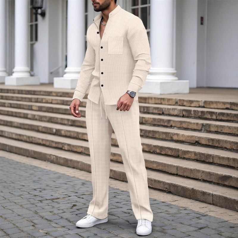 Conjunto para hombre: cómodo, transpirable y con un estilo versátil.