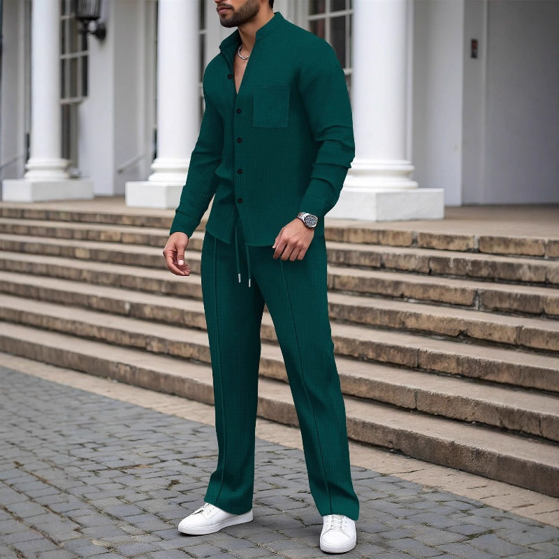 Conjunto para hombre: cómodo, transpirable y con un estilo versátil.
