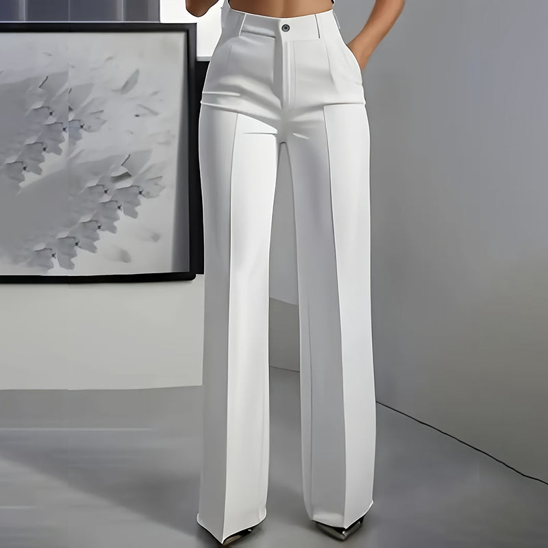 Pantalones de mujer con cintura alta