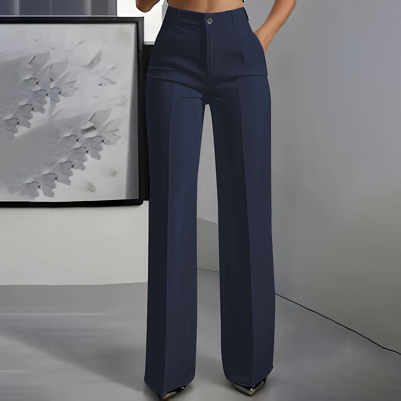 Pantalones de mujer con cintura alta