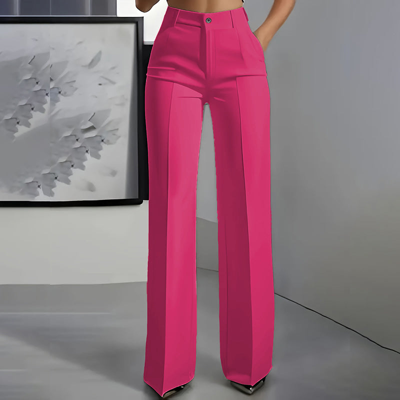 Pantalones de mujer con cintura alta