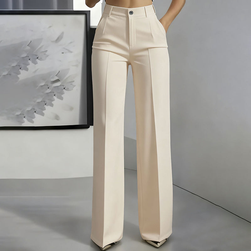 Pantalones de mujer con cintura alta