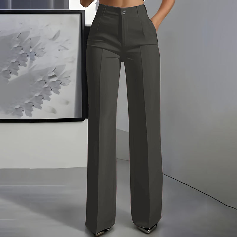 Pantalones de mujer con cintura alta